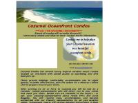 cozumelcondos - Cozumel Mexico - Snorkeling / SCUBA Tropical Ocean Front Vacation Resort Condo Rental