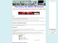 Make Money with Affiliate CPA Networks Make Money with Affiliate CPA Networks