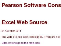 statistik för cpearson - Excel Redirect