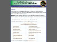 cpesc.org CPESC, erosion control certification, sediment control certification cpesc.org CPESC, erosion control certification, sediment control certification