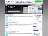 CPUID - System & hardware benchmark, monitoring, reporting