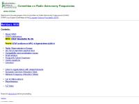 Committee on Radio Astronomy Frequencies