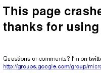crashie8 - IE8 Crasher and IE9 Crash crashie8 - IE8 Crasher and IE9 Crash