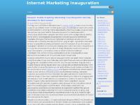 Internet Marketing Inauguration |
