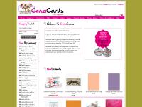 crazicards.co.uk Craft Supplies, Card Making UK, Card making