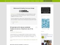 creativecommons.se Licensiera ditt verk, Om CC, Historik creativecommons.se Licensiera ditt verk, Om CC, Historik