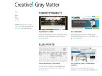 Creative Gray Matter Creative Gray Matter