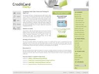Credit Card Menu: compare and apply for credit cards online