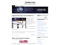 Cristiano Hoy | Material Cristiano AudioVisual Cristiano Hoy | Material Cristiano AudioVisual