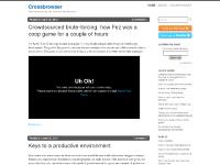 crossbrowser.net CSharpSharp, Crossbrowser, Keys to a productive environment