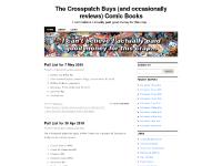 The Crosspatch Buys (and occasionally reviews) Comic Books | I can't believe I actually paid good money for this crap… The Crosspatch Buys (and occasionally reviews) Comic Books | I can't believe I actually paid good money for this crap…