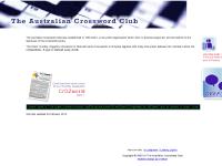 The Australian Crossword Club The Australian Crossword Club