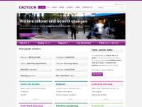 JOBS, Budget survey, Love Croydon - Let's talk it up!, Renew a library book  JOBS, Budget survey, Love Croydon - Let's talk it up!, Renew a library book