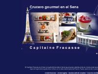 Golondrina París crucero, cena, barco restaurante sena : Capitaine Fracasse