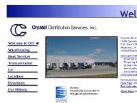 Crystal Distribution Services, Inc.