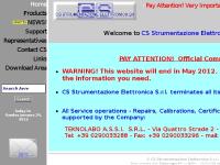 CS Strumentazione Elettronica Srl - SMS GSM VOIP Telephone tester, Measurement system & Electrical testing equipment