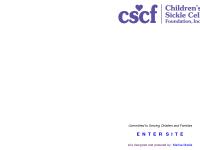 Children's Sickle Cell Foundation, Inc. Children's Sickle Cell Foundation, Inc.