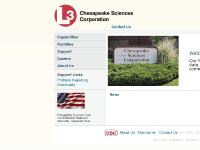 Chesapeake Sciences Corporation Chesapeake Sciences Corporation