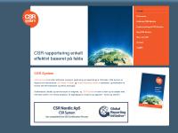  Implementering af CSR-System, Bag CSR-System, Mere om CSR, English