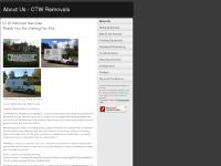 About Us - CTW Removals