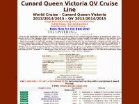 Cunard Cruises (BEST PRICING) Queen Victoria QV Calendar 2011/2012/2013