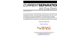 Current Separations Current Separations