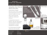 Cutlery UK: Sterling Silver, Silver Plated and Stainless Steel Cutlery Cutlery UK: Sterling Silver, Silver Plated and Stainless Steel Cutlery