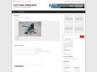 cuttingpress - Cutting Presses Home » Cutting Presses cuttingpress - Cutting Presses Home » Cutting Presses