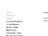 cuud.co.uk Temple of Polytheism, Sobriety Centre, Exhibition cuud.co.uk Temple of Polytheism, Sobriety Centre, Exhibition