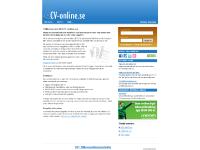 om cv-online.se - cv-online