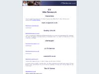 CV For Success CV For Success