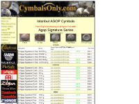 CymbalsOnly.com current Istanbul AGOP Inventory CymbalsOnly.com current Istanbul AGOP Inventory