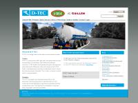 Containertrailers, Tanktrailers - D-TEC