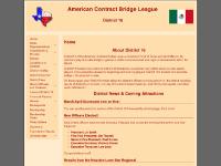 ACBL District 16 Home Page ACBL District 16 Home Page