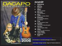 liten dacapomusic.se skärmbild