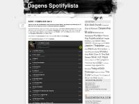 liten dagensspotifylista.com skärmbild liten dagensspotifylista.com skärmbild