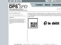 Daily Publications Society | Publisher of the McGill Daily & Le Délit Daily Publications Society | Publisher of the McGill Daily & Le Délit