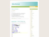 dailyshortcut.wordpress.com Daily Shortcut, Notation, Requests dailyshortcut.wordpress.com Daily Shortcut, Notation, Requests