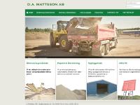 damattssonab.se d.a mattsson, mattsson, deponi