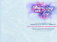 dancingonicetour.co.uk Dancing on Ice Tour 2011