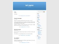 danell.org brf namn, Test, Okategoriserade danell.org brf namn, Test, Okategoriserade