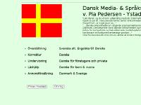 liten danskmedia-sprakservice.se skärmbild