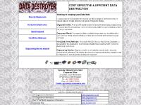 Data Erasure and degaussers to erase hard drives, DLT tapes, video cassettes and other types of media