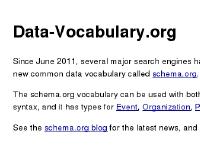 statistik för data-vocabulary - Data-Vocabulary.org statistik för data-vocabulary - Data-Vocabulary.org