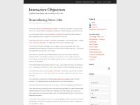 Interactive Objectives, LinkedIn, Web Strategy - J. Owyang, One Degree  Interactive Objectives, LinkedIn, Web Strategy - J. Owyang, One Degree