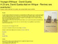 voyage afrique - david guetta - livre afrique voyage