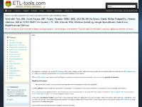 Fast, powerful, flexible, feature rich ETL tools. Complete business and data transformation automation. Fast, powerful, flexible, feature rich ETL tools. Complete business and data transformation automation.