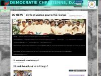 LA DEMOCRATIE CHRETIENNE EN REPUBLIQUE DEMOCRATIQUE DU CONGO LA DEMOCRATIE CHRETIENNE EN REPUBLIQUE DEMOCRATIQUE DU CONGO