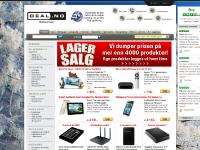 deal.no Registrer deg, Glemt passordet?, Lukk panel