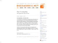 Days: it's a blog thing [DECEMBER14.NET]